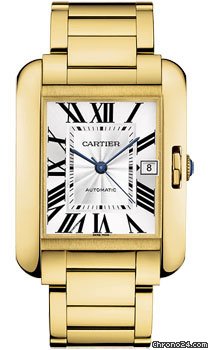 Cartier Tank Anglaise Yellow Gold
