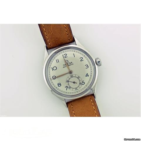 Omega steel automatic "bumper" on strap