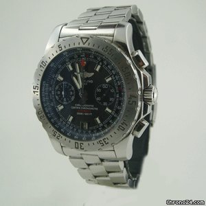 replica Breitling SKYRACER STEEL CHRONOGRAPH BOX & PAPERS WATCHES 1 