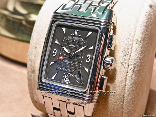 replica Jaeger-LeCoultre Reverso Grand Sport Chronographe Retrograde Steel WATCHES 1 