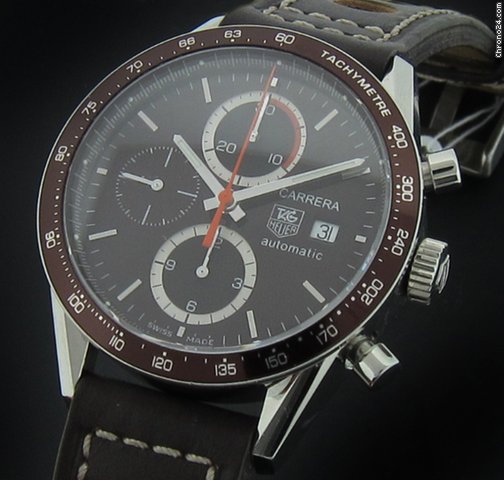 TAG Heuer Steel Carrera Juan Manual Fangio Limited Edition