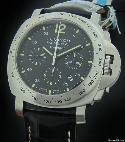Panerai Stainless Steel Luminor Daylight Chrono PAM250