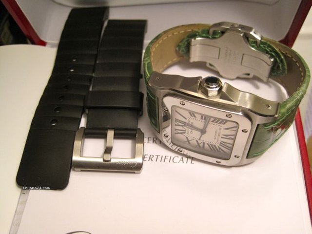 replica Cartier Santos 100 Automatic XL WATCHES 1 