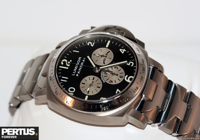 Panerai Luminor Chrono Titanium Steel, Limited 500 pieces