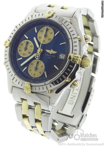 Breitling Chronomat B13050.1 18K Gold & Steel Automatic Chronograph Watch