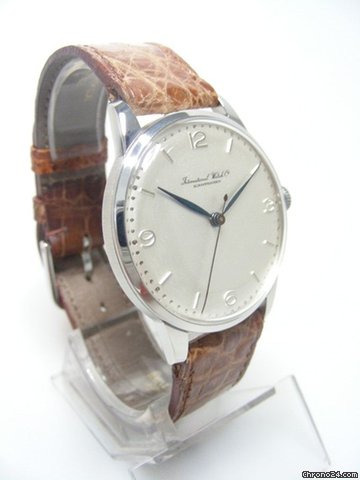 replica IWC Portugaise cal 89 Classique vintage steel/acier cadran silver dial WATCHES 1 