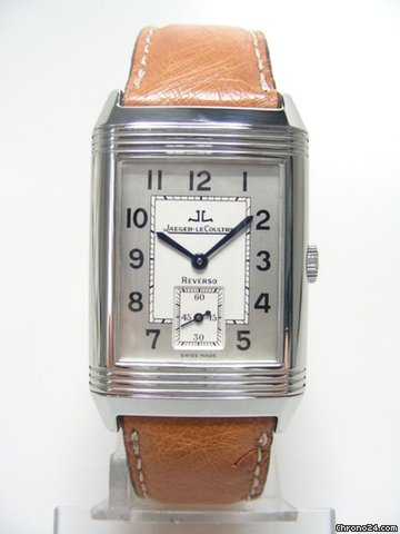 Jaeger-LeCoultre Reverso big size/grande taille steel/acier cadran deux tons silver dial