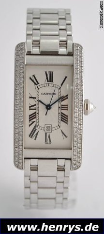 Cartier Tank Americaine Diamonds