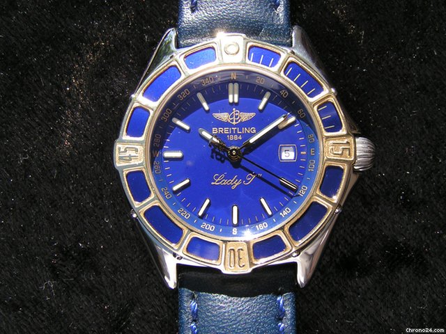 Breitling Lady J blaues Zifferblatt blue dial WATCHES 2