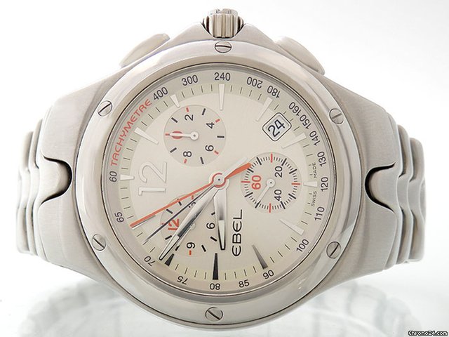 replica Ebel Sport Wave Edelstahl Chronograph WATCHES 1 