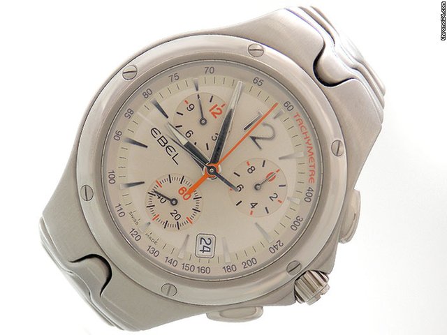 Ebel Sport Wave Edelstahl Chronograph