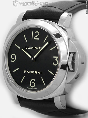 replica Panerai PAM 112 - Luminor Base 44mm Stainless Steel - Boxes/Papers 100% Complete - Brand New In box WATCHES 1 