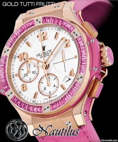 Hublot Tutti Frutti Rose /D.S.R.  NEW