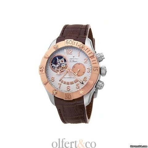 Zenith Automatik Chrono 18kt Rosegold