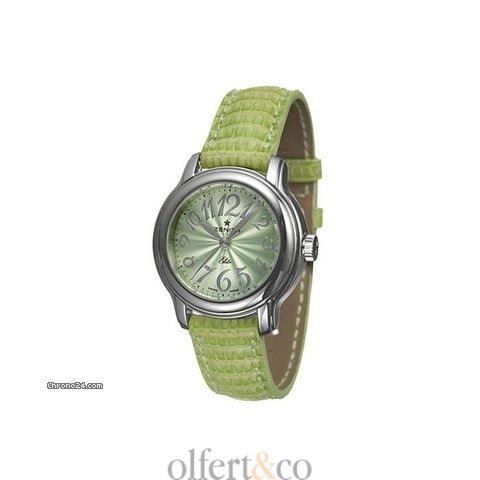 Zenith Damenuhr Baby Star Green Automatik