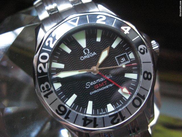 Omega SEAMASTER GMT 50EME ANNIVERSAIRE BRACELET ACIER