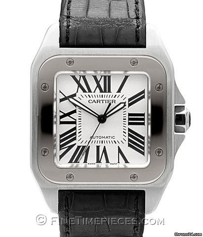 Cartier Santos 100 Jubil?umsmodell Cartier 1904-2004 - W 20095 Y 1