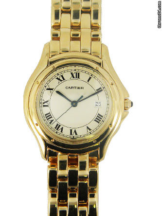 Cartier 18k yellow gold Cougar