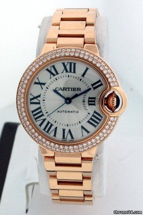 replica Cartier Ballon Bleu Ladies WE902034 Pre-owned WATCHES 1 