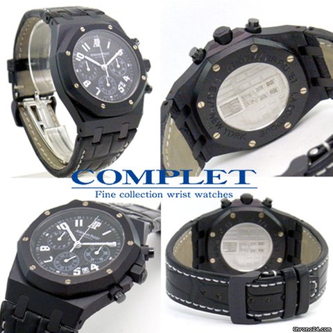 replica Audemars Piguet ROYAL OAK CRONO   BOUTIQUE  LIMITED  PVD REF.26014SN.O WATCHES 1 