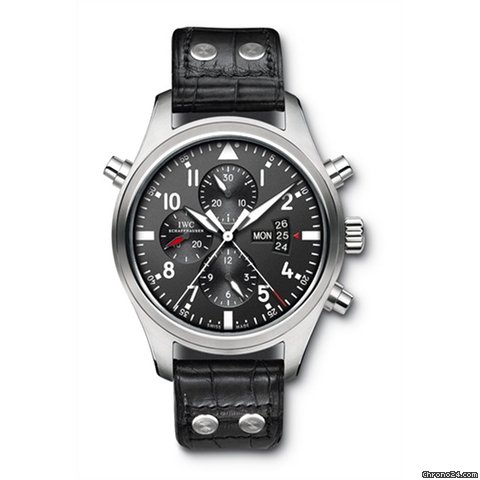 IWC Fliegeruhr Doppelchronograph NEU mit B+P