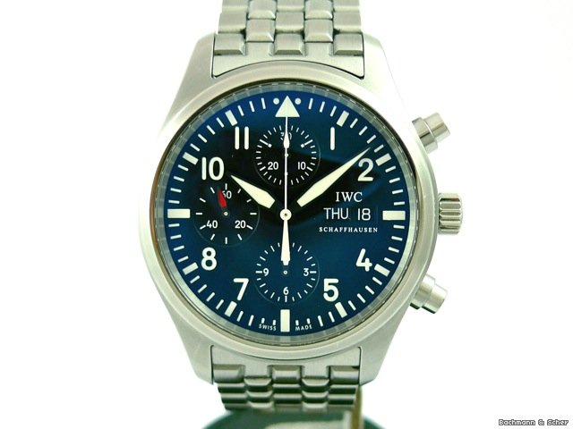 replica IWC Fliegerchronograph, Ref. 3717 WATCHES 1 