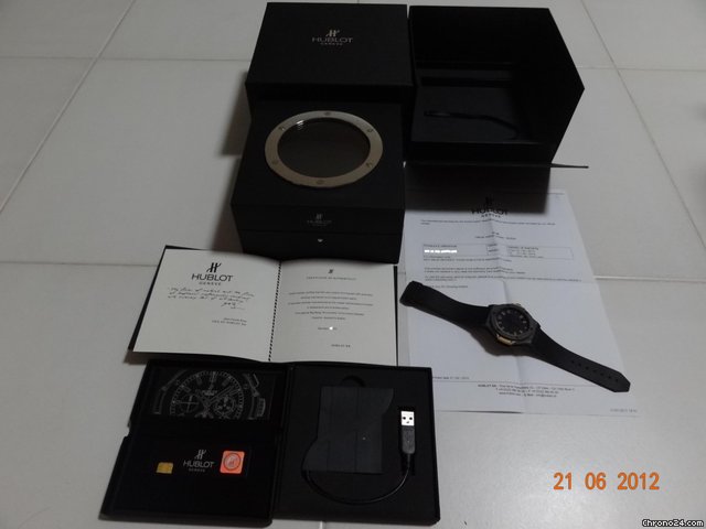 replica Hublot Big Bang All Black Limited Edition  / 25 pieces only WATCHES 1 