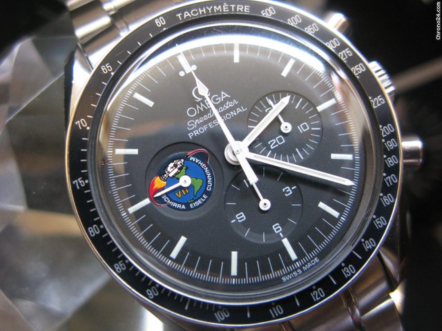 Omega SPEEDMASTER MISSION APOLLO VII AVEC BOITE, MANUELS & CARTE