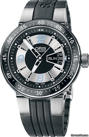 Oris Williams F1 Team Day-Date Mens Automatic Watch 635-7613-4174RS