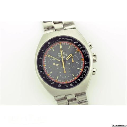 Omega Speedmaster Mark II Racing steel automatic on bracelet
