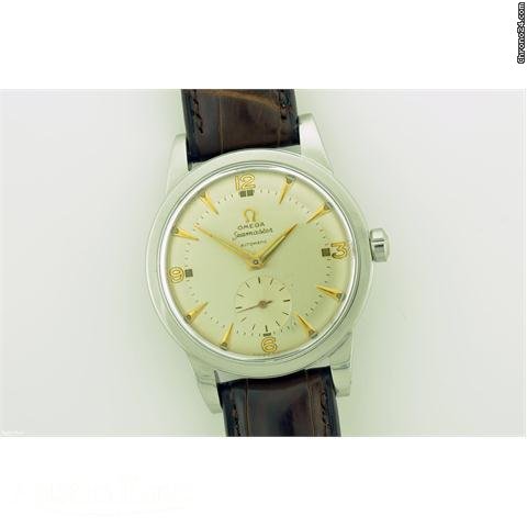 Omega Seamaster steel automatic on strap