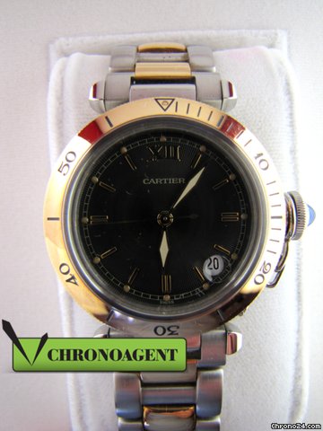 Cartier Pasha solo tempo AUT Ref. W31016N1