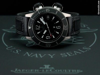 Jaeger-LeCoultre Master Compressor Diving Alarm Navy SEALs  NEU