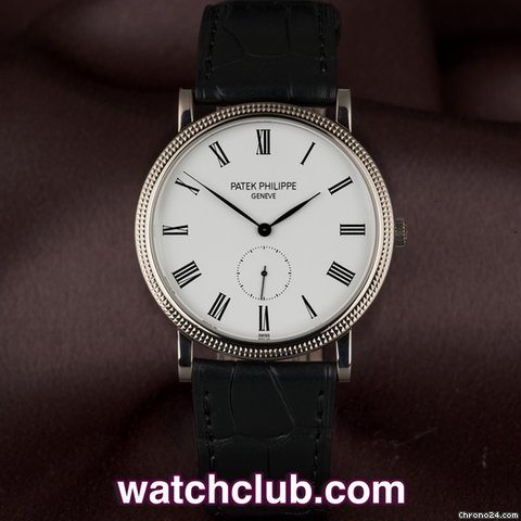 replica Patek Philippe Calatrava Ultra Slim - White Gold WATCHES 1 