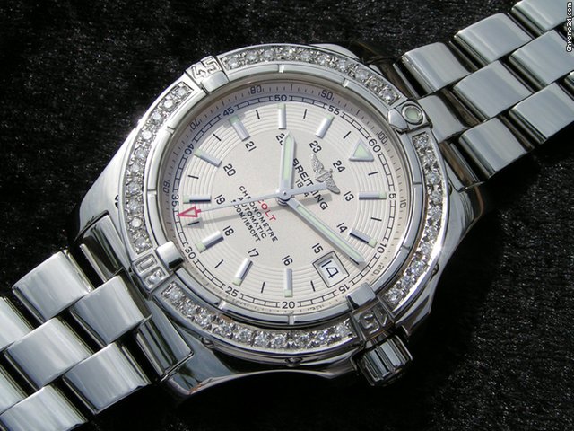 Breitling COLT AUTOMATIC A17380 DIAMANTL��NETTE