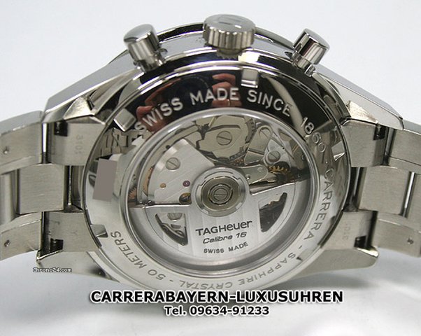 replica TAG Heuer Carrera Chrono Racing Calibre 16 Stahl/Stahl WATCHES 1