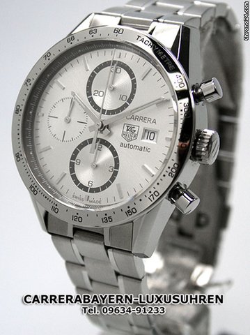 TAG Heuer Carrera Chrono Racing Calibre 16 Stahl/Stahl