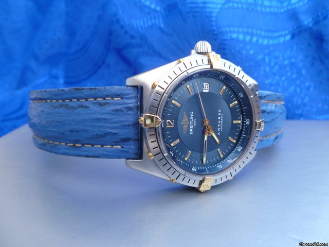 replica Breitling Antares mit Haifischlederband und Faltschliesse Automatik WATCHES 1 