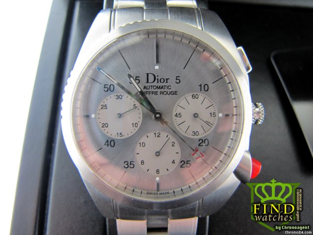 Dior Christian Dior Christal Chronograph Unisex Wristwatch