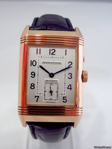 Jaeger-LeCoultre Reverso Duel Face Or Rose 18k