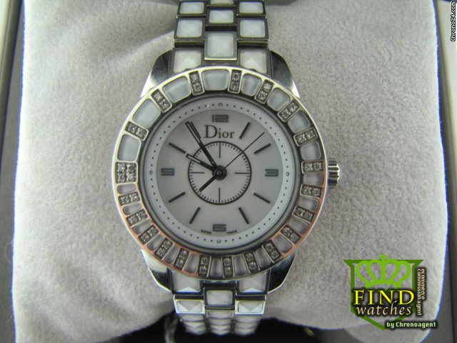 Dior Christian Dior Christal Chronograph Unisex Wristwatch