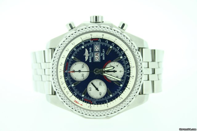Breitling for Bentley GT Chronograph Racing Blue Dial - 2010  A1336313