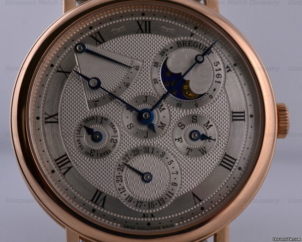 replica Breguet Perpetual Calendar 18K Rose Gold 39MM WATCHES 1 