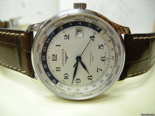 replica Longines Master Collection GMT World Time 38.5mm Full Set WATCHES 1 