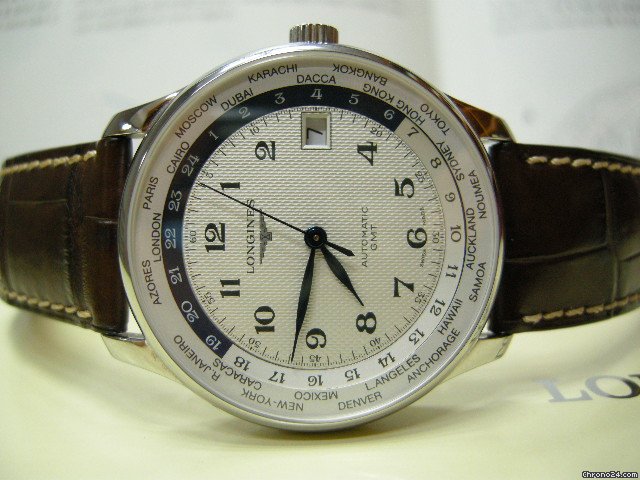 Longines Master Collection GMT World Time 38.5mm Full Set