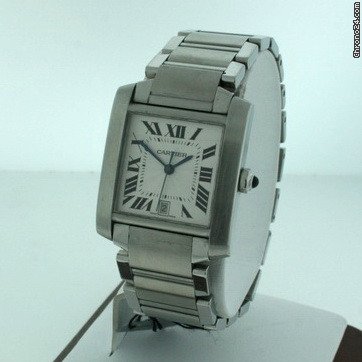 Cartier Tank Francaise Men's W51002Q3 Pre-owned