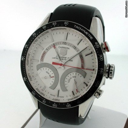 TAG Heuer Carrera Caliber S Laptimer CV7A11.FT6012 Pre-owned