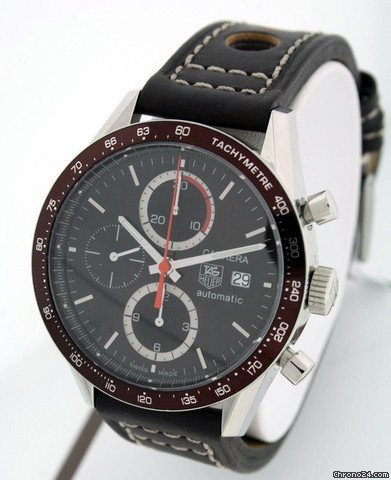 replica TAG Heuer Carrera Chronograph Men's CV2013 Pre-owned WATCHES 1 