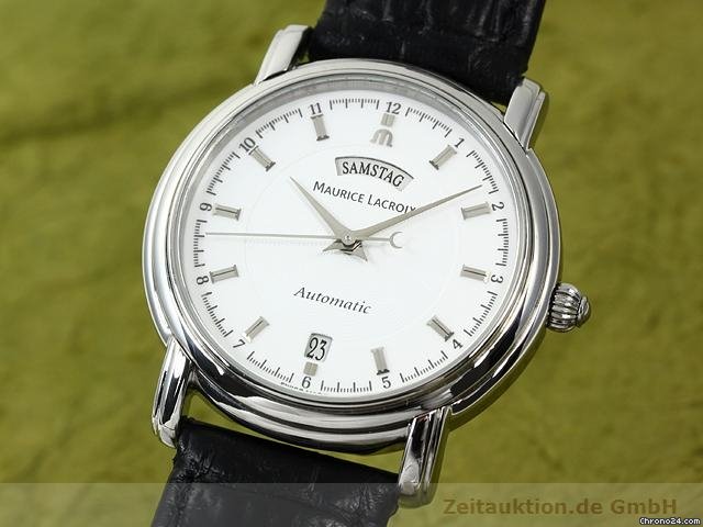 Maurice Lacroix Pontos Stahl Automatik Ref. 09777