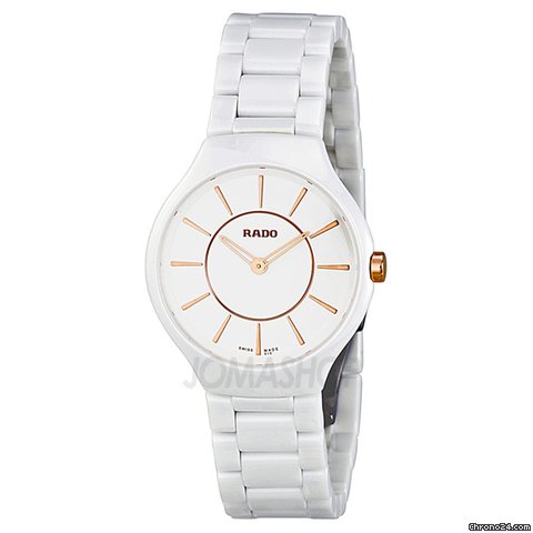 Rado True Thinline Ceramic Ladies Watch R27958102